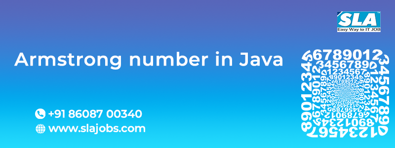 armstrong number in java