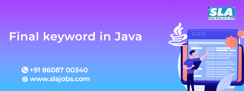 final keyword in java